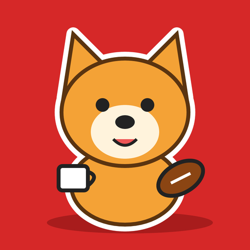 Tea Time Touchdown Corgi logo